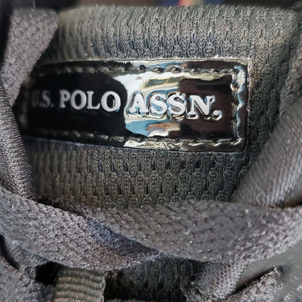 NWOB U.S. Polo Assn. NW8683 Zander Women's Black Sneakers - Size 9M - Picture 2 of 10
